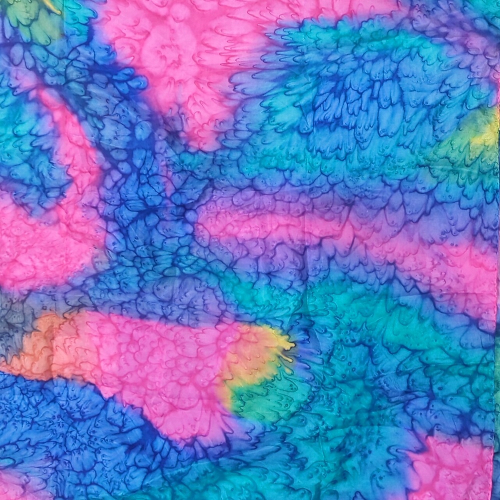 Silk scarf bundle square lightweight colorful - image 4